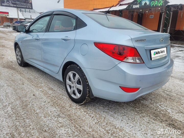 Hyundai Solaris 1.6 МТ, 2011, 196 000 км