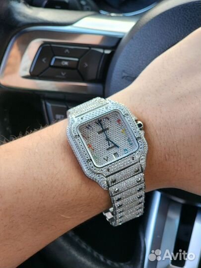 Часы унисекс Cartier Santos