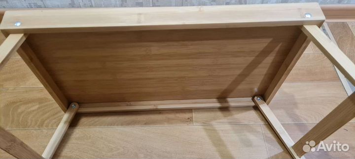 Столик поднос для завтрака бамбуковый