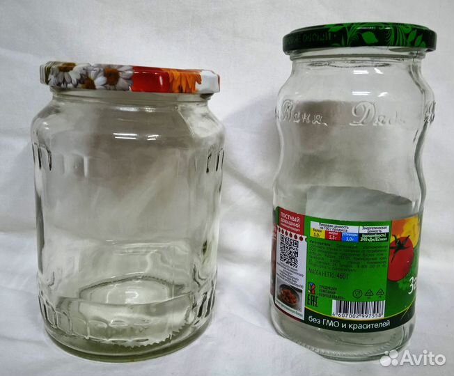 Стеклянные банки б/у