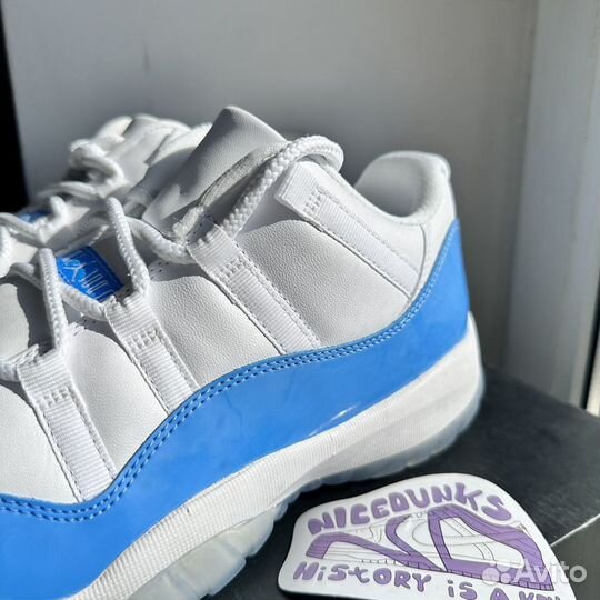 Air Jordan 11 Retro Low University Blue UNC