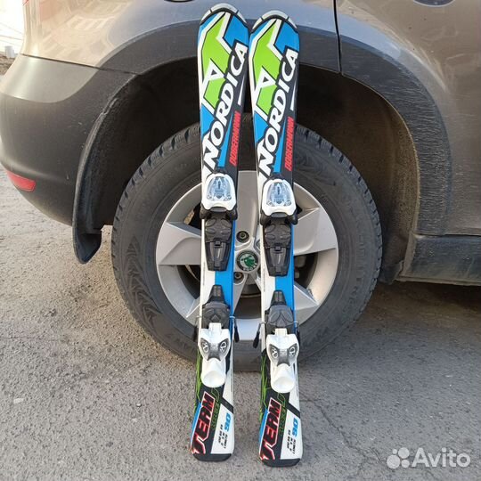Горные лыжи детские комплект 90