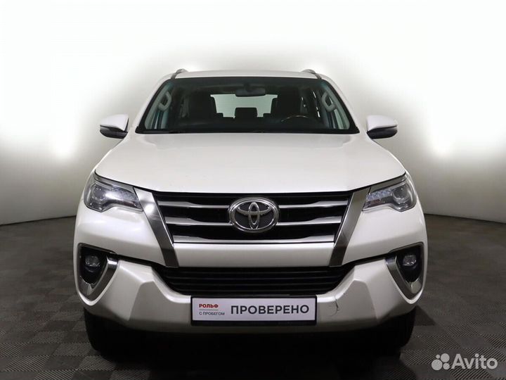 Toyota Fortuner 2.8 AT, 2017, 162 870 км