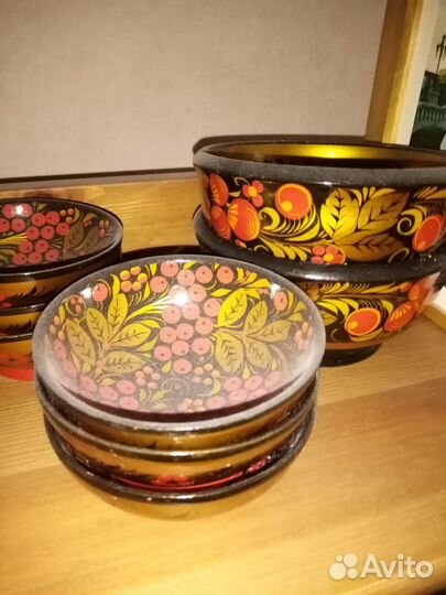 Посуда хохлома