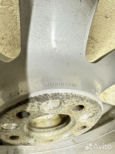 Оригинальные диски Audi A6C7 r17. 5х112. Кованые