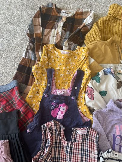Вещи пакетом на девочку 104-110