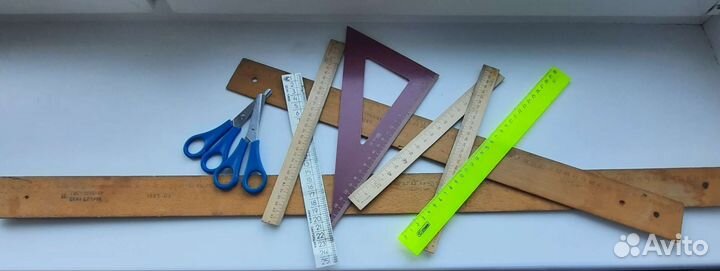 Линейки,кнопки