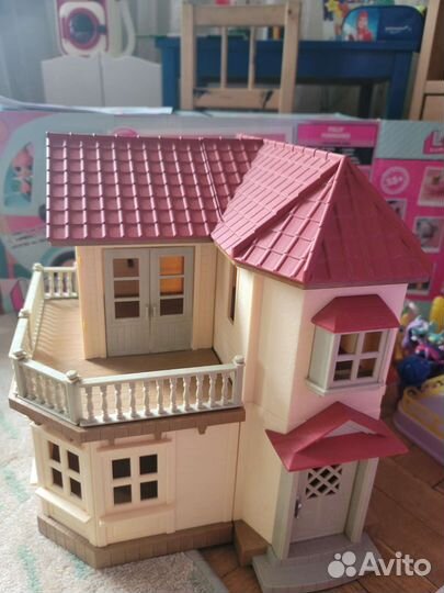 Sylvanian Families большой дом со светом