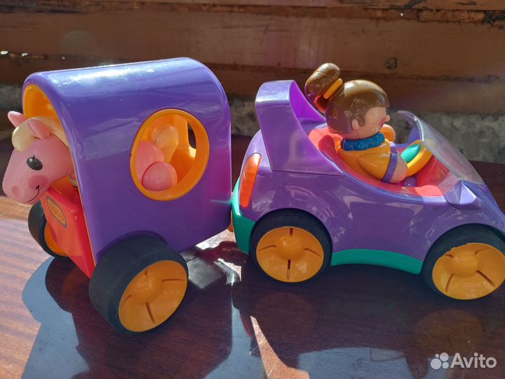 Игрушка машинка с пони