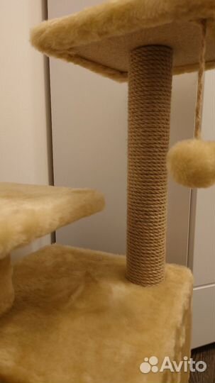 Когтеточка домик для кошки новый