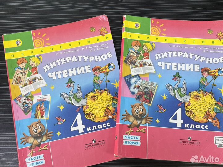 Литературное чтение 4 класс Климанова перспектива