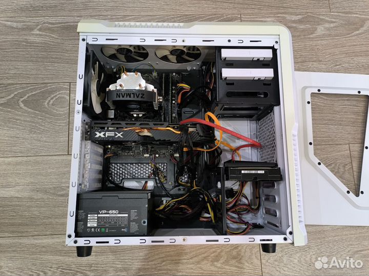 Игровой компьютер i7 7700, RX 580 8gb, 16gb озу