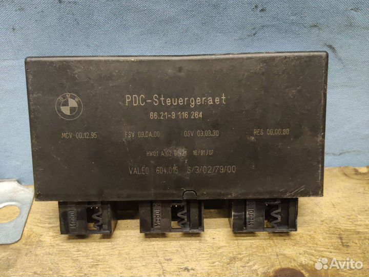 Блок управления парктрониками BMW E66 LCI рестайл