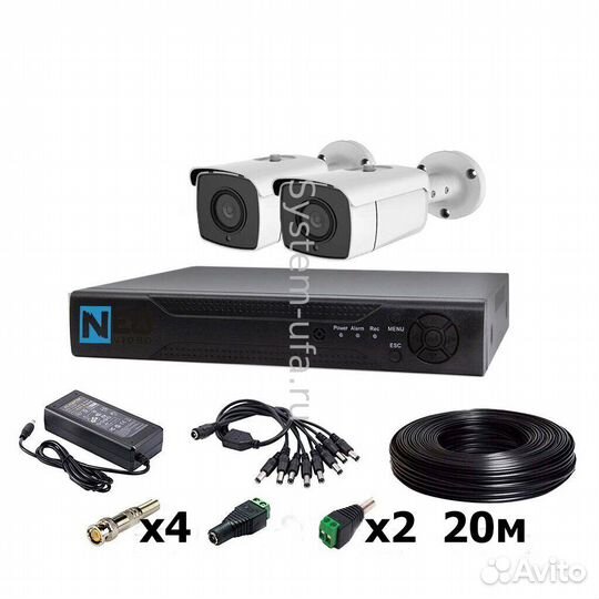Готовые комплекты видеонаблюдения