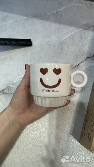 Сервиз кофейный из 2х кружек с ложками