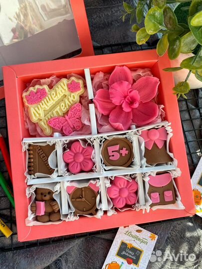 Шоколад ручной работы на 1 сентября