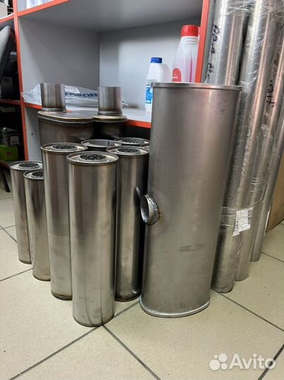 Глушитель из нержавейки