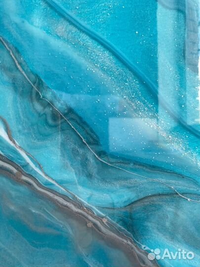 Картина из эпоксидной смолы на заказ