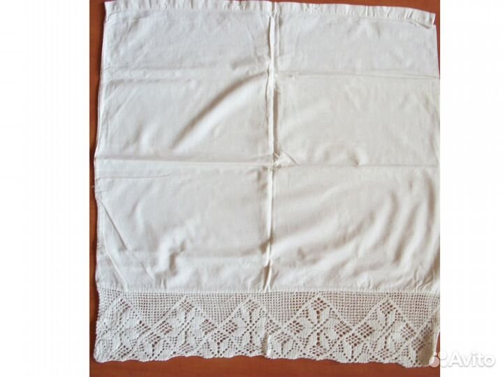 Винтаж. Ажурная вышивка на ткани