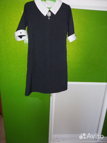 Школьная форма для девочки 128 серая