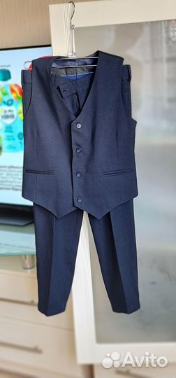 Школьная форма для мальчика 134 синяя