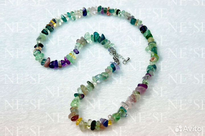 Ожерелье Флюорит 47+5см