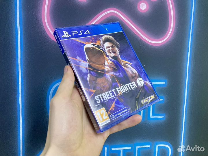 Диск ps4 ps5 Street Fighter 6