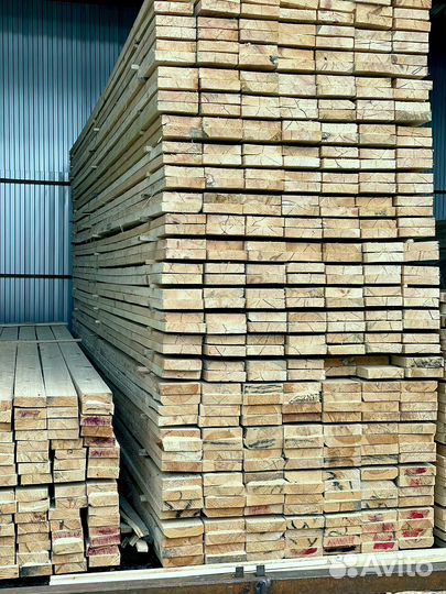 Доска обрезная 50х200х6000мм от производителя