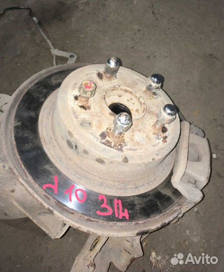 Ступица задняя Nissan Qashqai J10