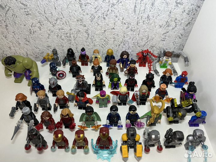 Lego Marvel minifigures