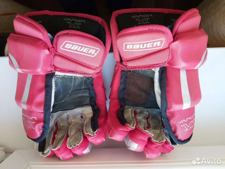 Краги хоккейные Bauer vapor 6