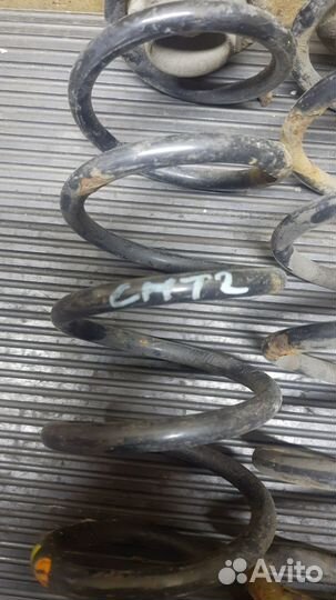 Пружина подвески задняя (комплект) Skoda Fabia 2