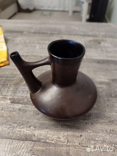 Винтажная бюветница кружка поилка