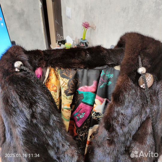 Жилетка из меха норки