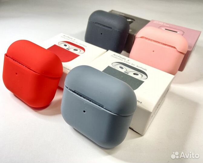 Чехол силиконовый - Airpods 3 (без карабина)