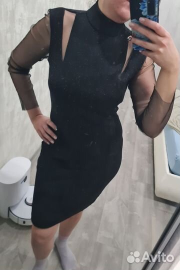 Платье черное