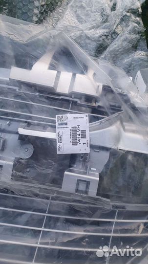 Решётка бампера радиатора пежо 308 7414vh