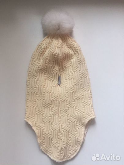 Шапка шлем для девочки