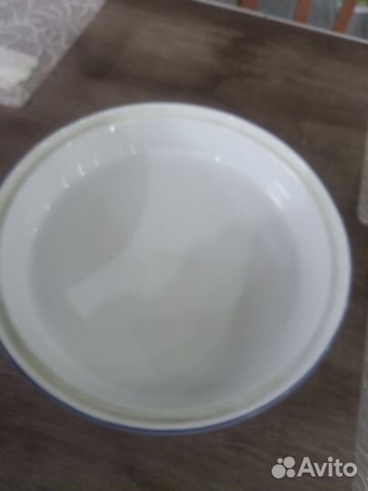 Блюдо фарфор с крышкой