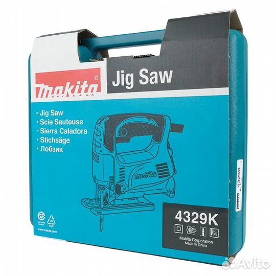 Строительный электрический лобзик Makita 4329K