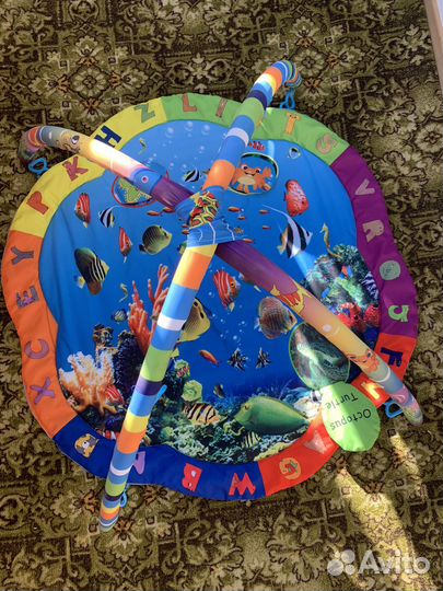 Пеленальный матрас + развивающий коврик набором