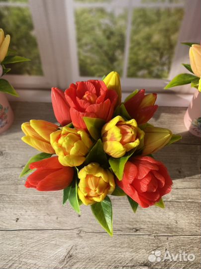 Букет из мыла. Тюльпаны 8 марта