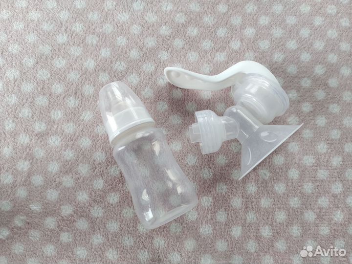 Молокоотсос ручной + пакеты для хранения молока