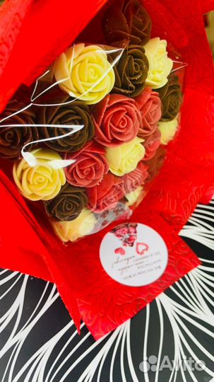 Шоколадные цветы