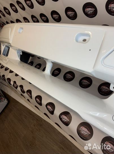 Бампер передний Ваз 2114 спорт / белое облако