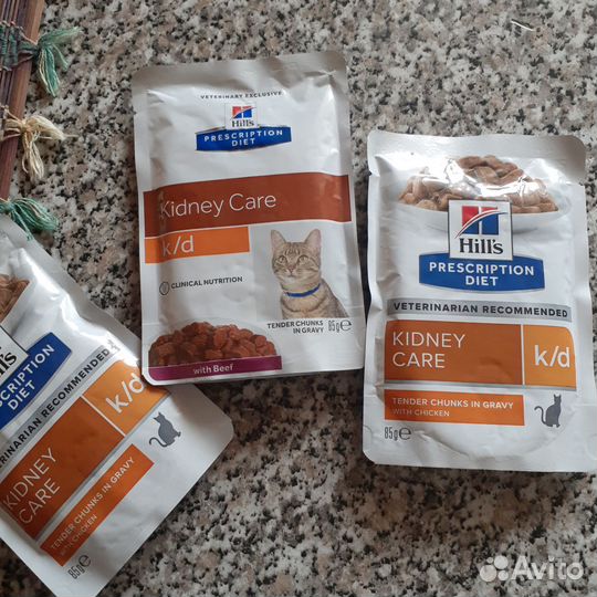 Корм для кошек Hills renal паучи