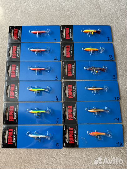 Балансиры Rapala Jigging Rap