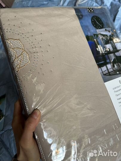 Комплект постельного белья евро сатин люкс