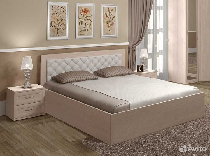 Кровать мягкая Николь