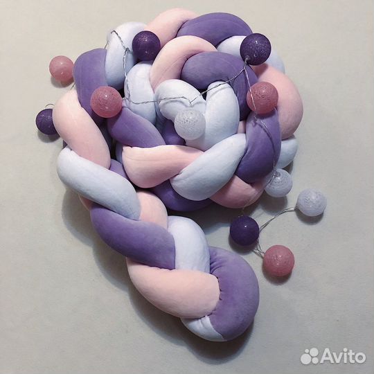 Бортик косичка